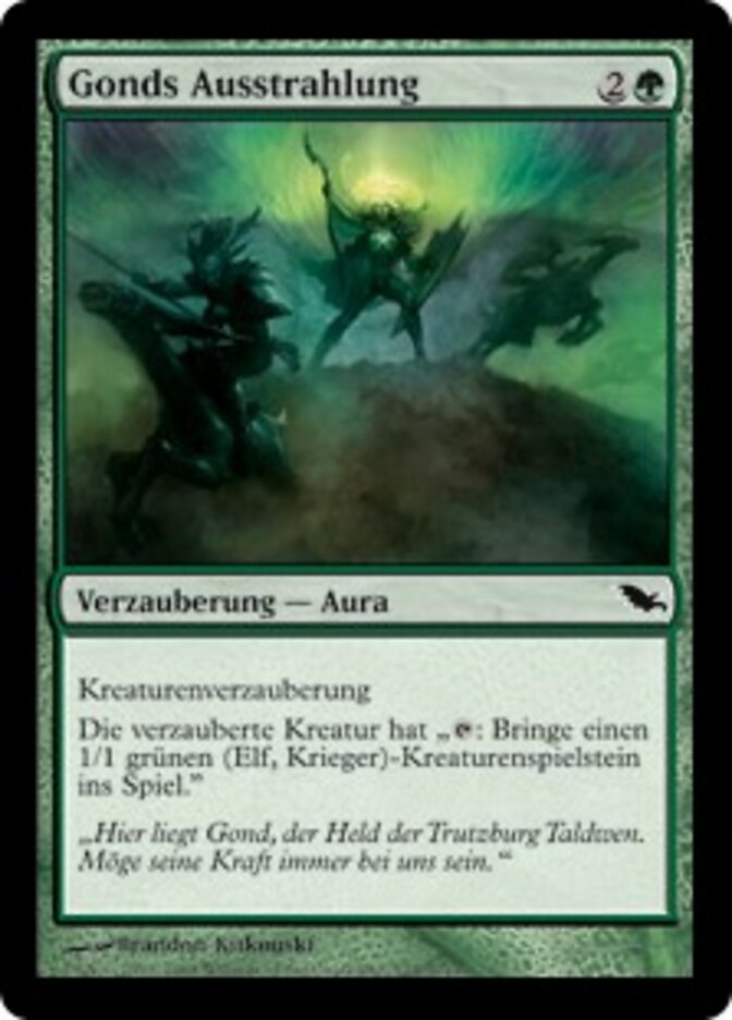 Gonds Ausstrahlung