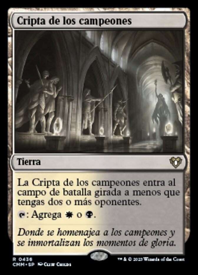 Cripta de los campeones
