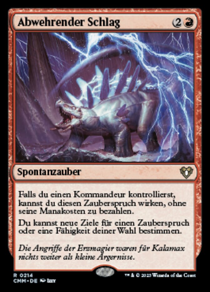 Abwehrender Schlag