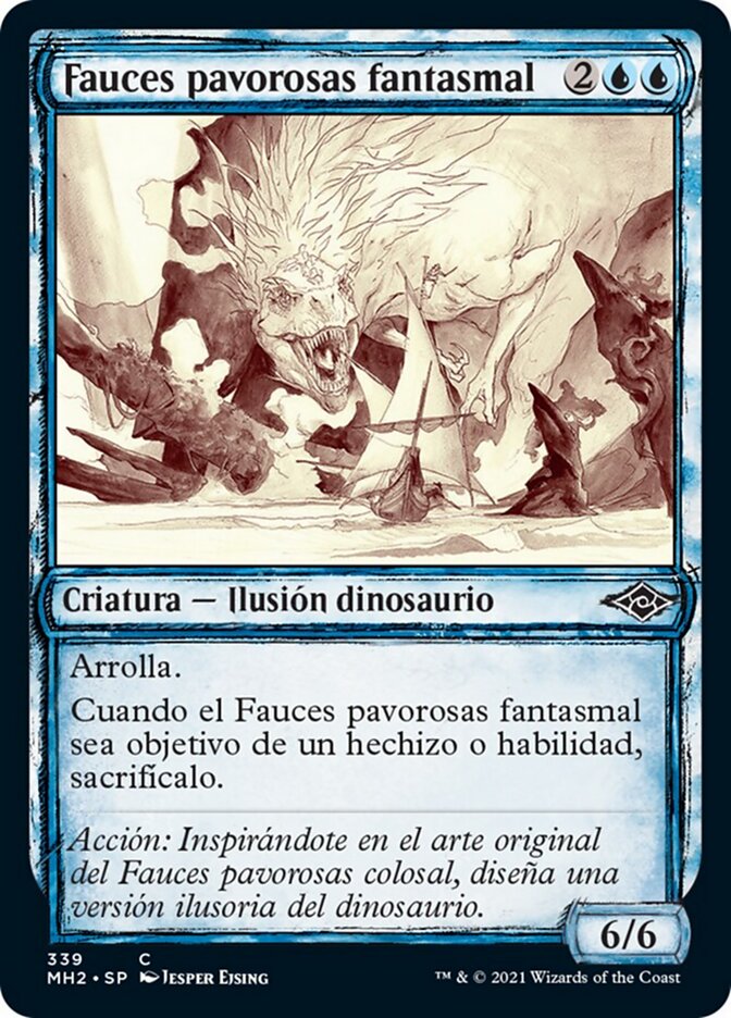 Fauces pavorosas fantasmal