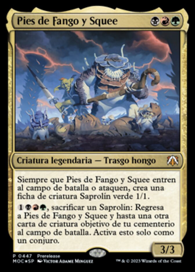 Pies de Fango y Squee