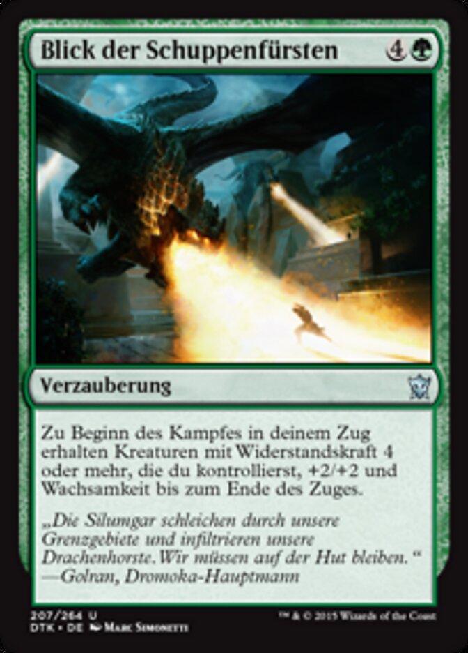 Blick der Schuppenfürsten