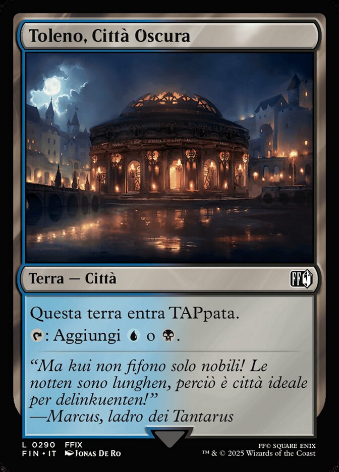 Toleno, Città Oscura