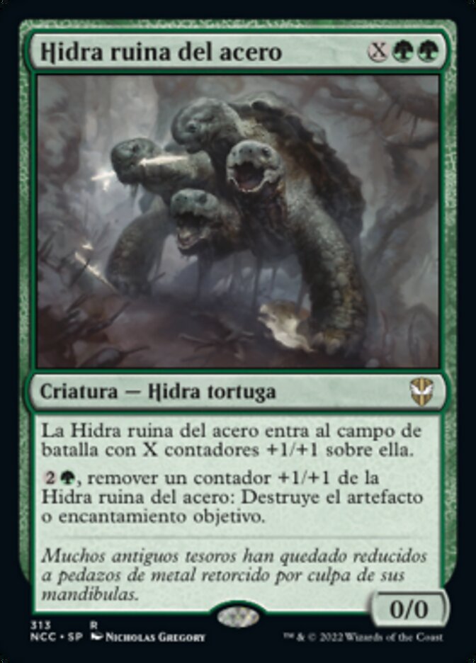 Hidra ruina del acero