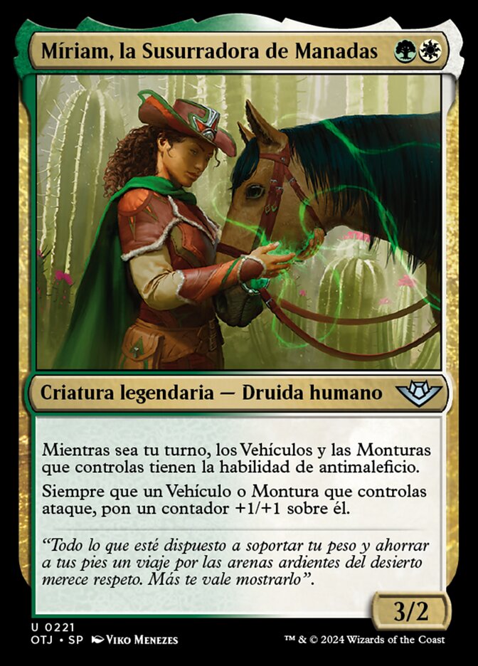 Míriam, la Susurradora de Manadas