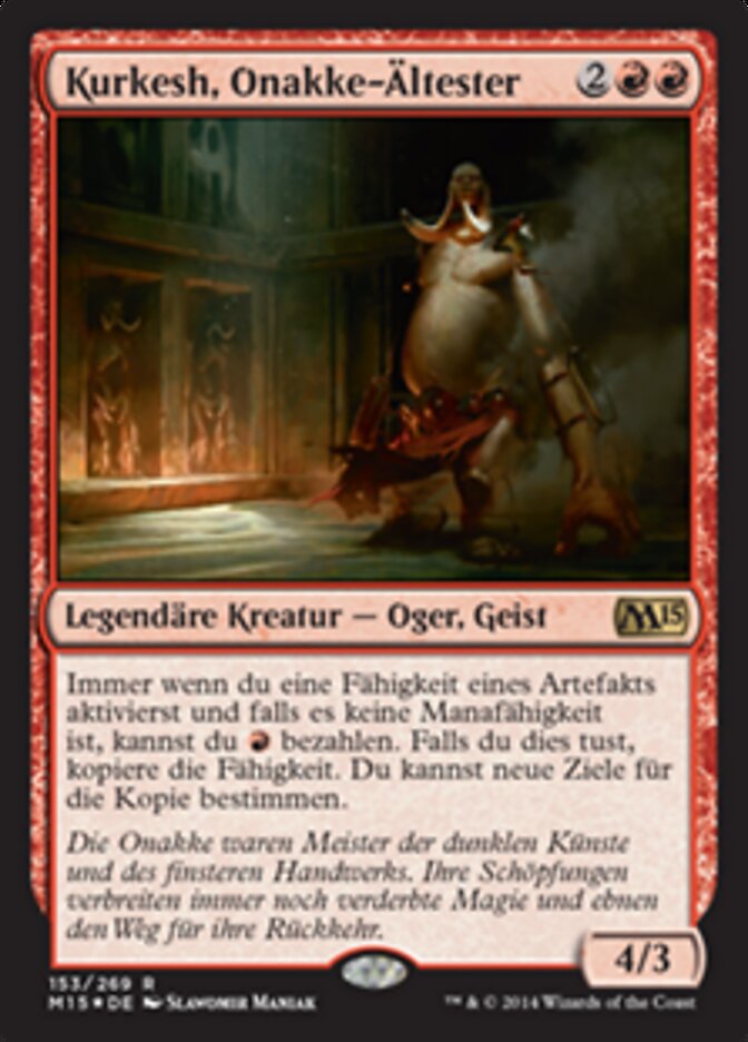 Kurkesh, Onakke-Ältester