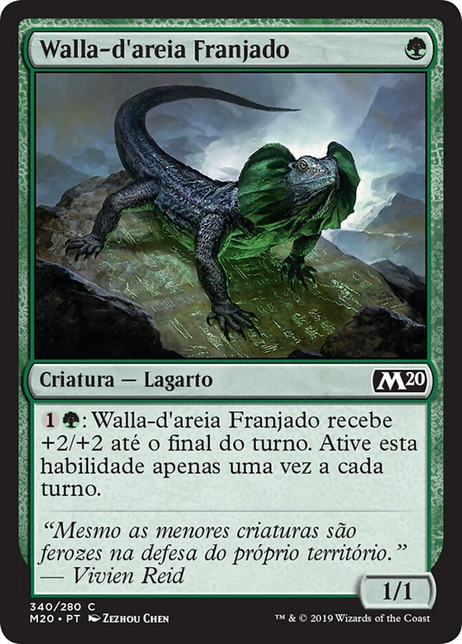 Walla-d'areia Franjado