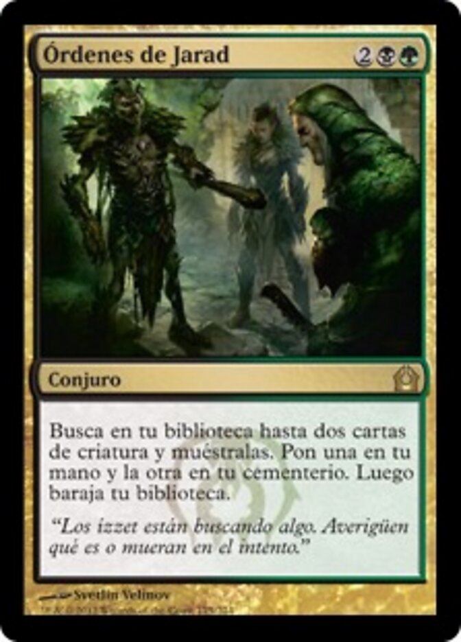 Órdenes de Jarad