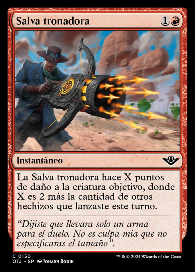 Salva tronadora