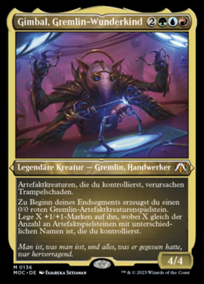 Gimbal, Gremlin-Wunderkind