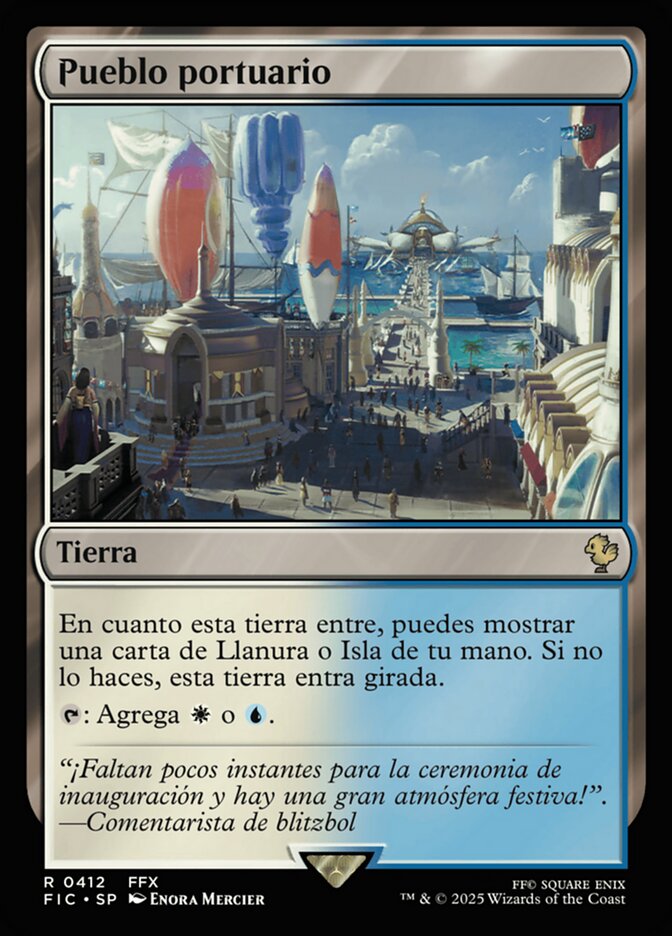 Pueblo portuario