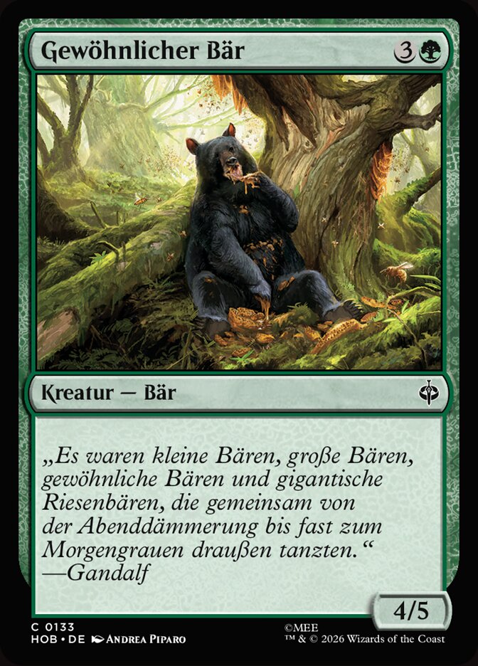Gewöhnlicher Bär