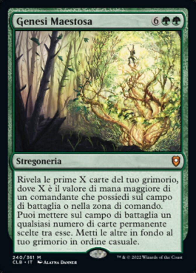 Genesi Maestosa