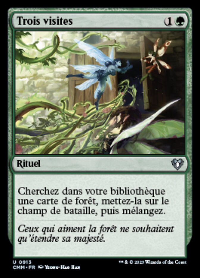 Trois visites