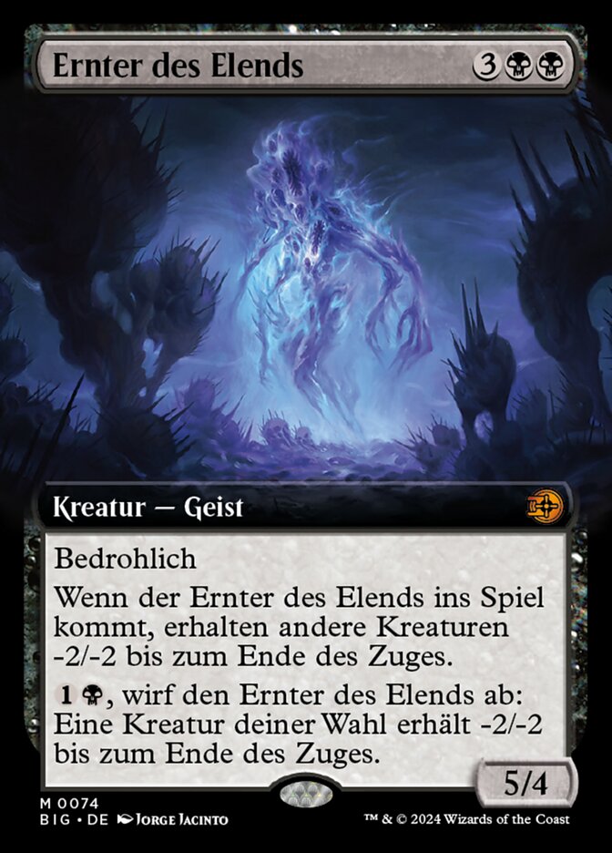 Ernter des Elends