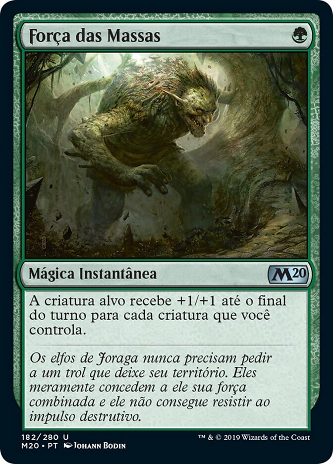Força das Massas