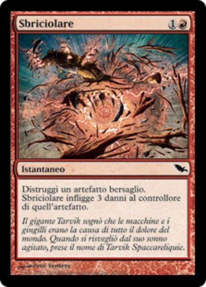 Sbriciolare