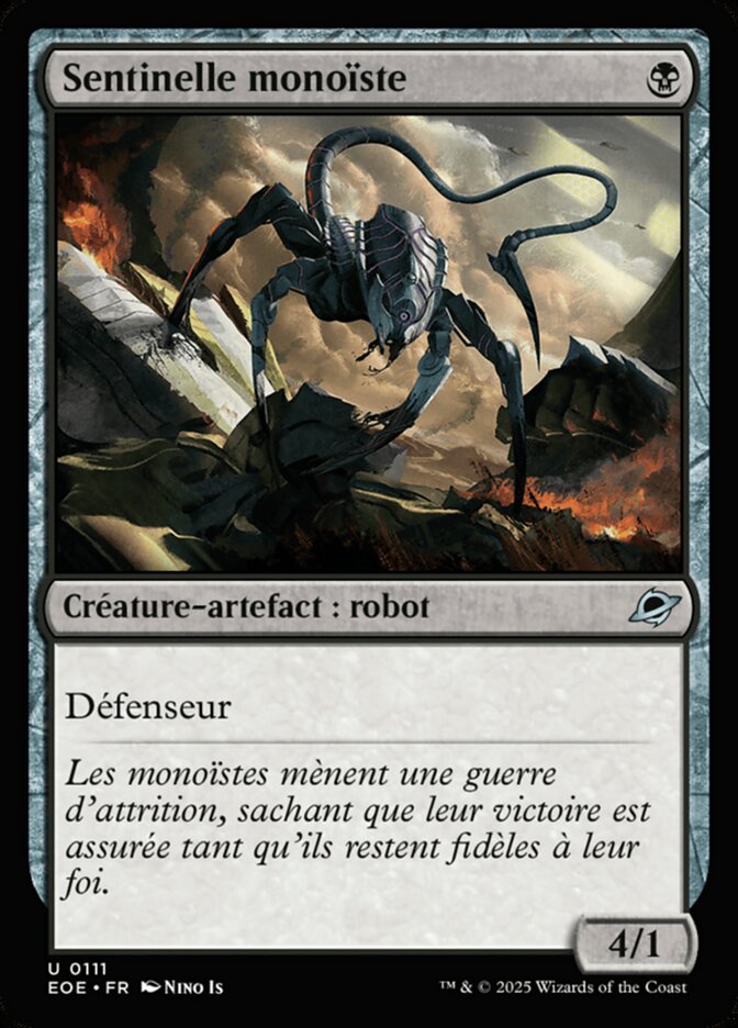 Sentinelle monoïste