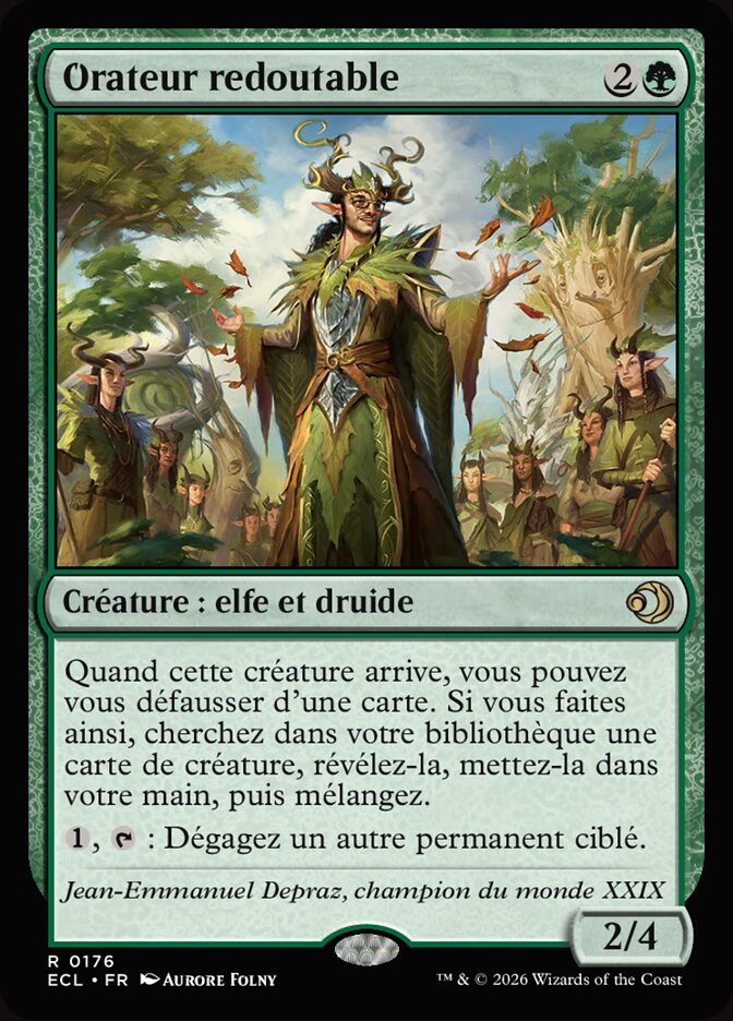 Orateur redoutable