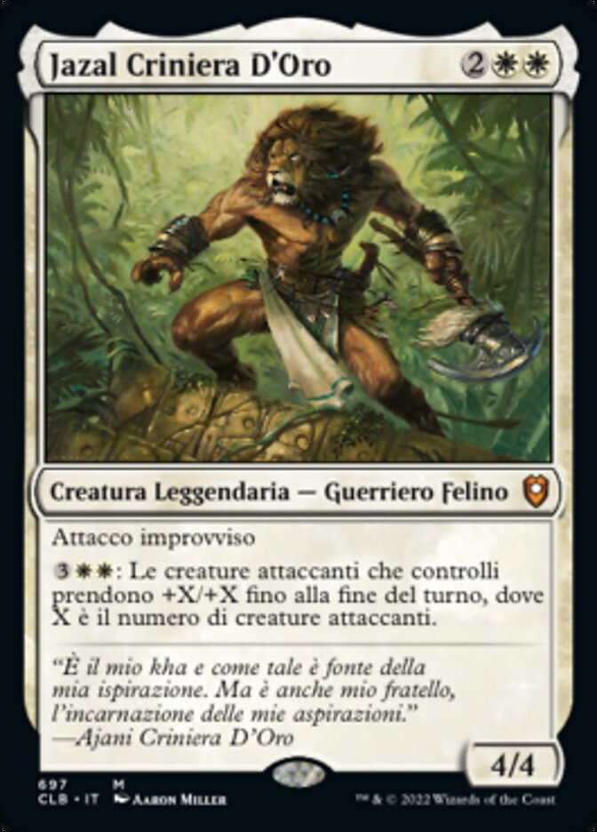 Jazal Criniera D'Oro
