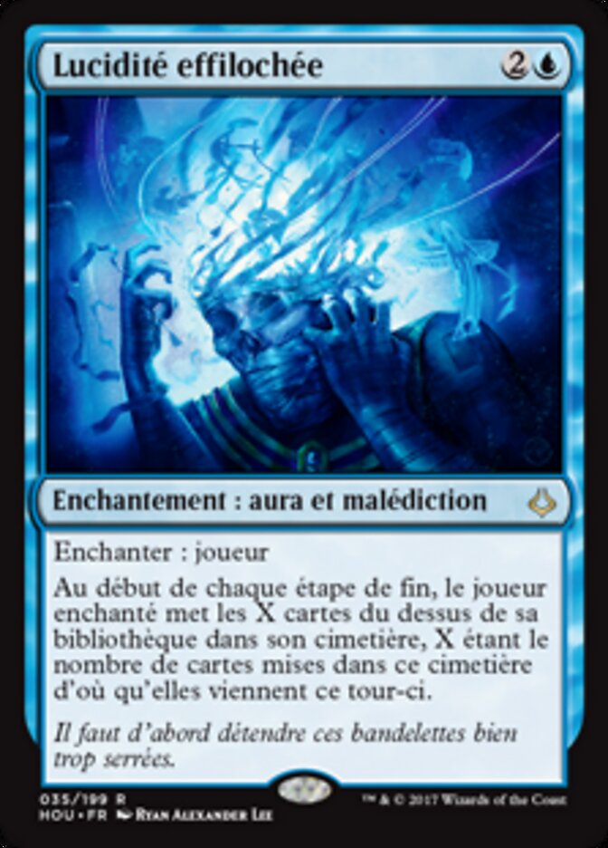 Lucidité effilochée