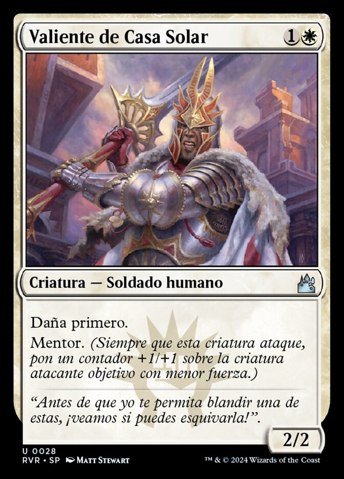 Valiente de Casa Solar