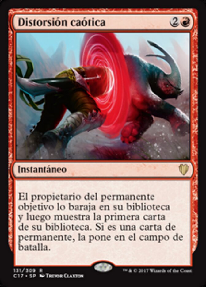 Distorsión caótica