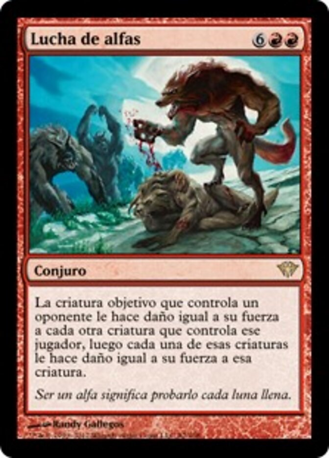 Lucha de alfas