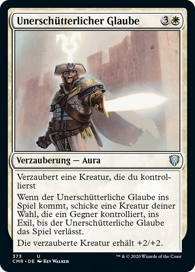 Unerschütterlicher Glaube