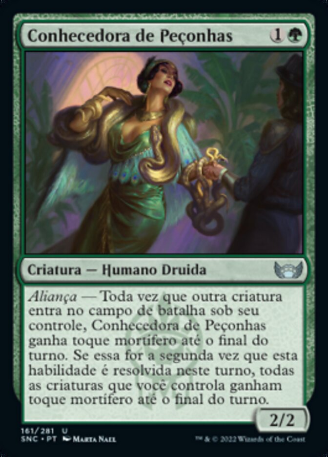 Conhecedora de Peçonhas