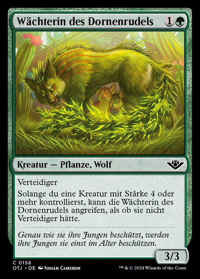 Wächterin des Dornenrudels