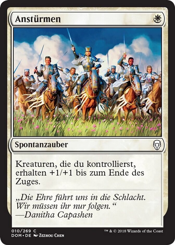 Anstürmen