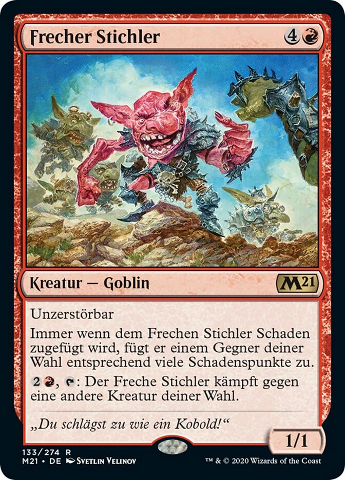 Frecher Stichler