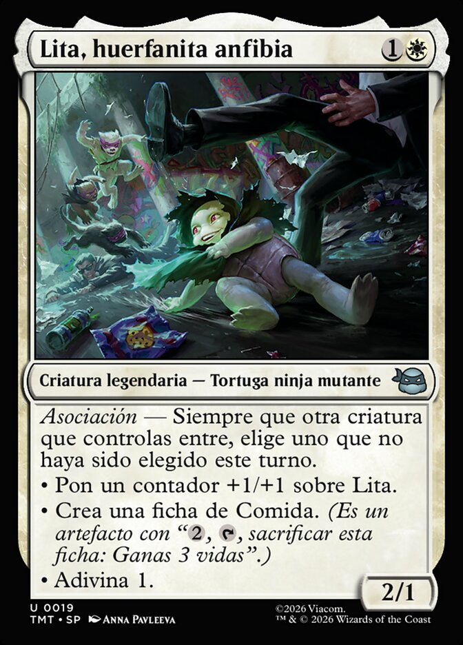 Lita, huerfanita anfibia