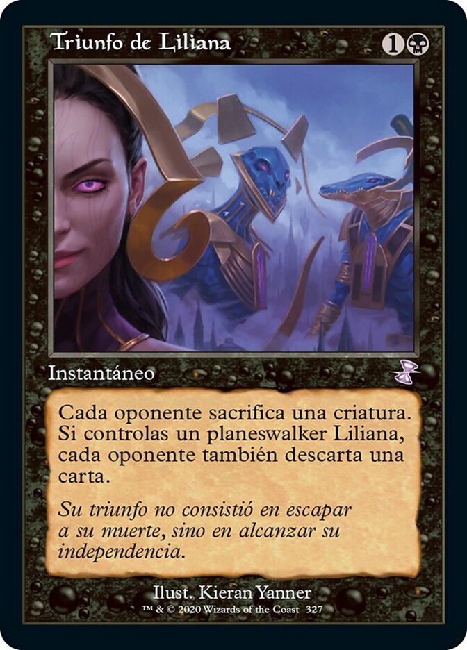 Triunfo de Liliana