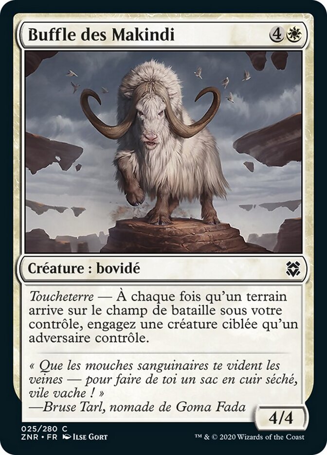 Buffle des Makindi