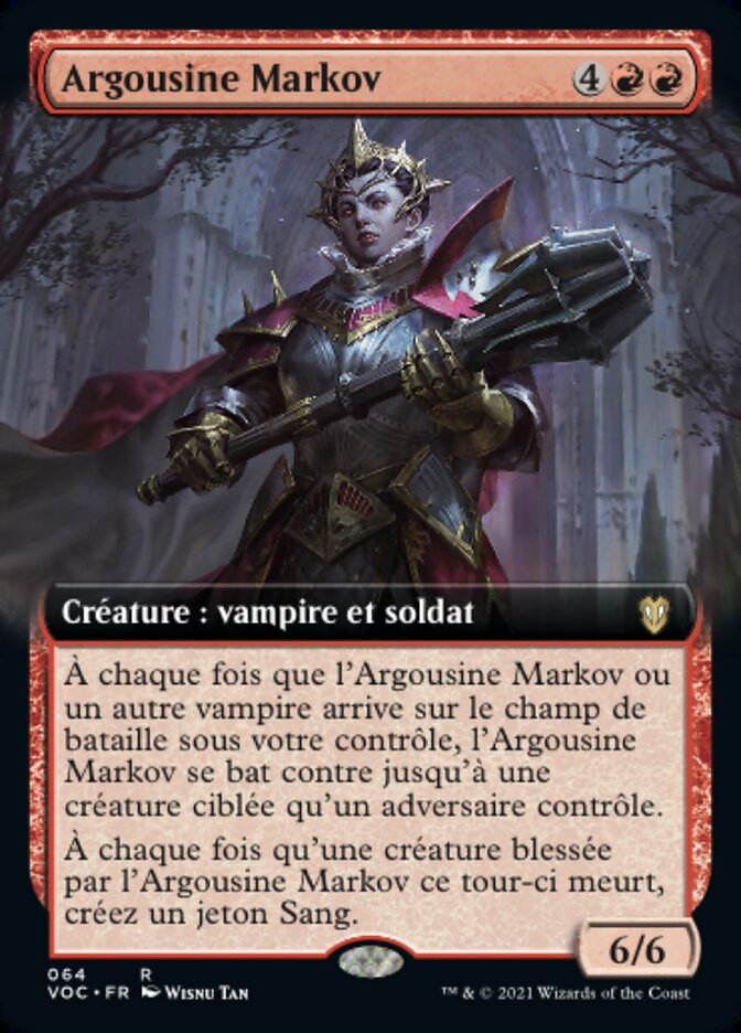 Argousine Markov