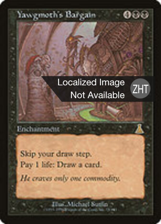 Yawgmoth's Bargain