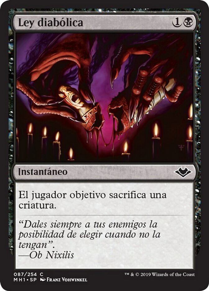 Ley diabólica