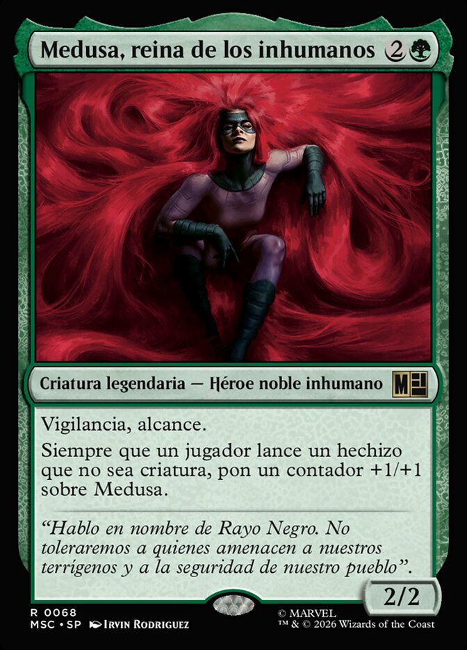 Medusa, reina de los inhumanos