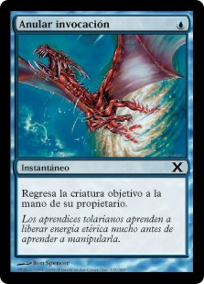 Anular invocación