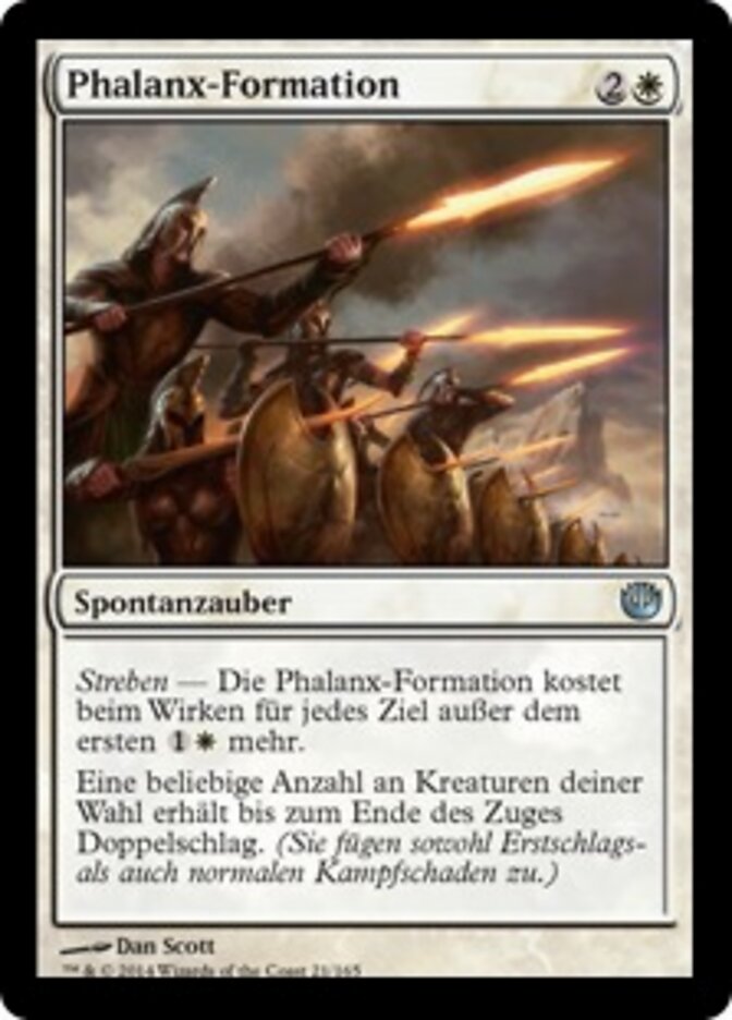 Phalanx-Formation