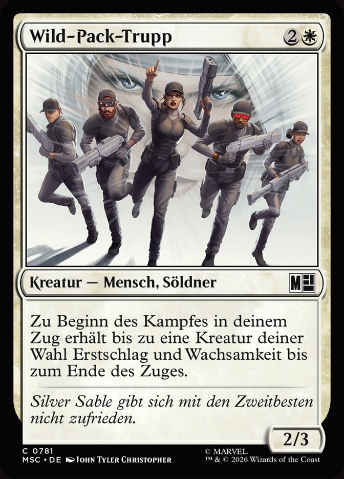 Wild-Pack-Trupp