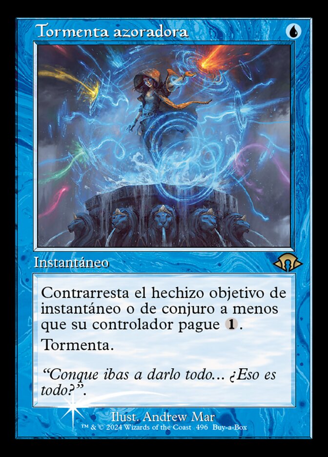 Tormenta azoradora