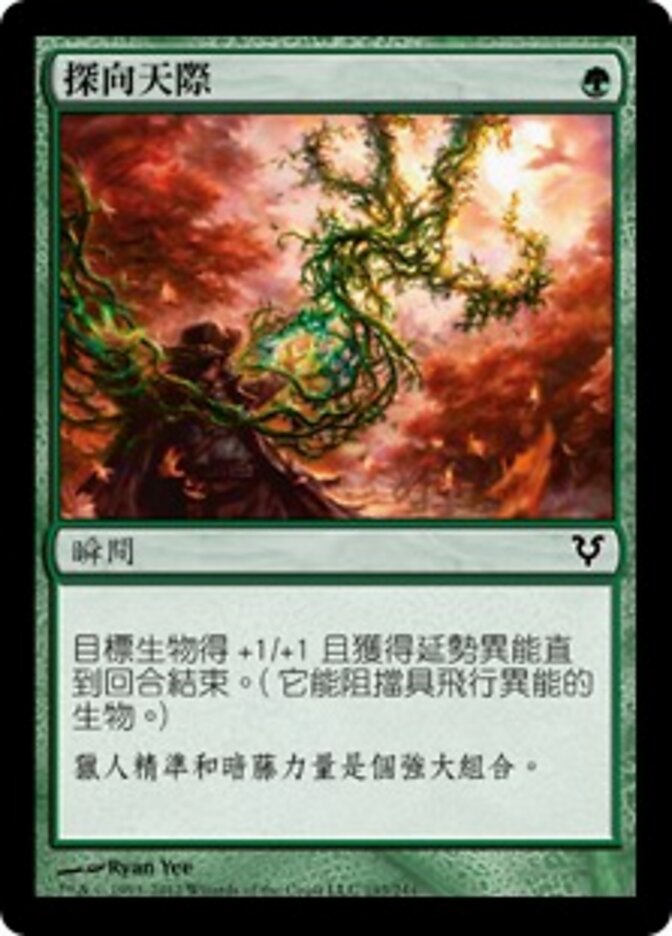探向天際