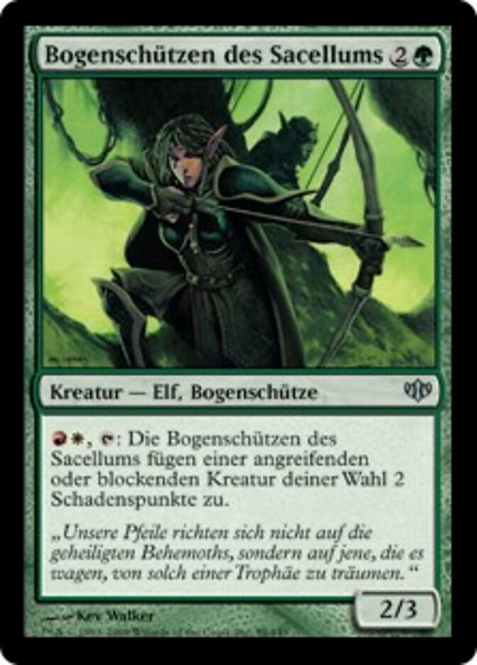 Bogenschützen des Sacellums