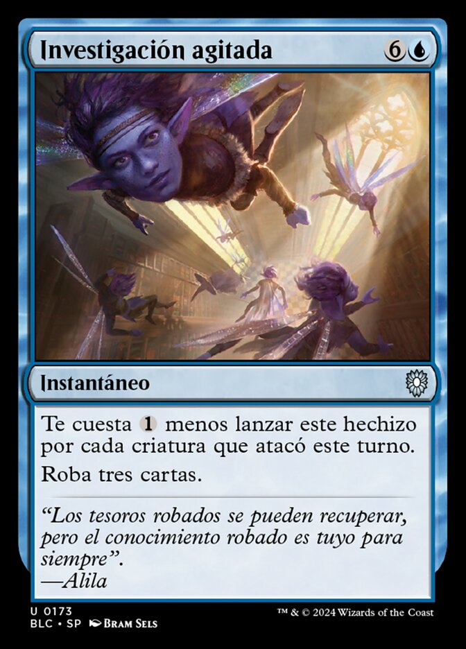 Investigación agitada