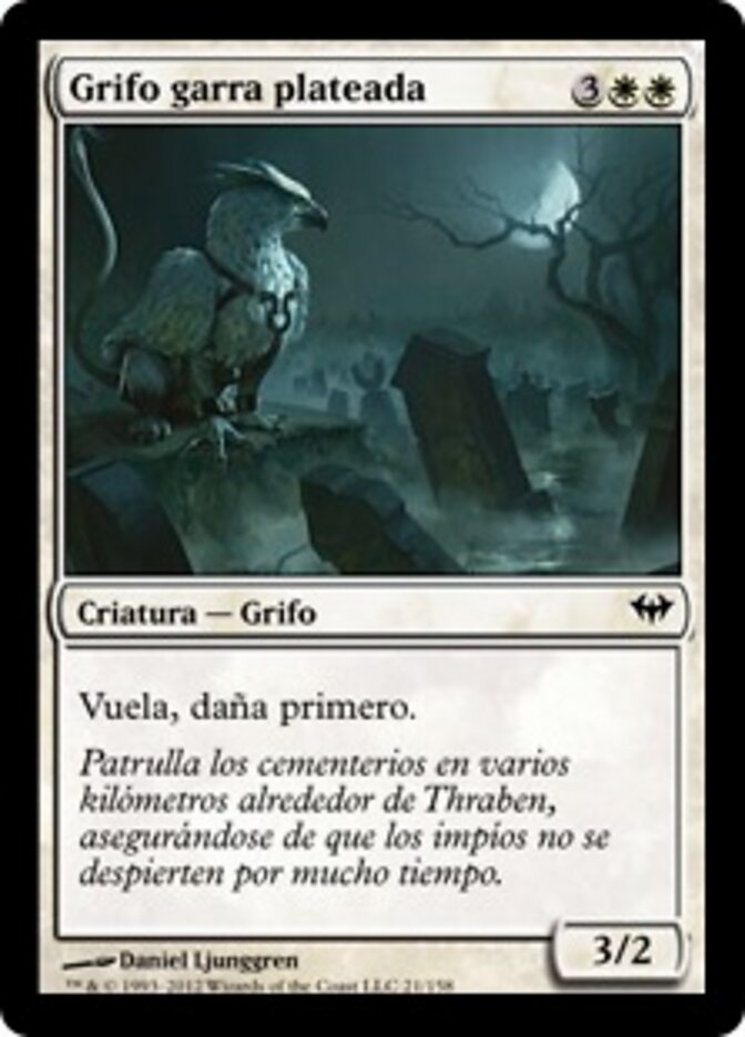 Grifo garra plateada