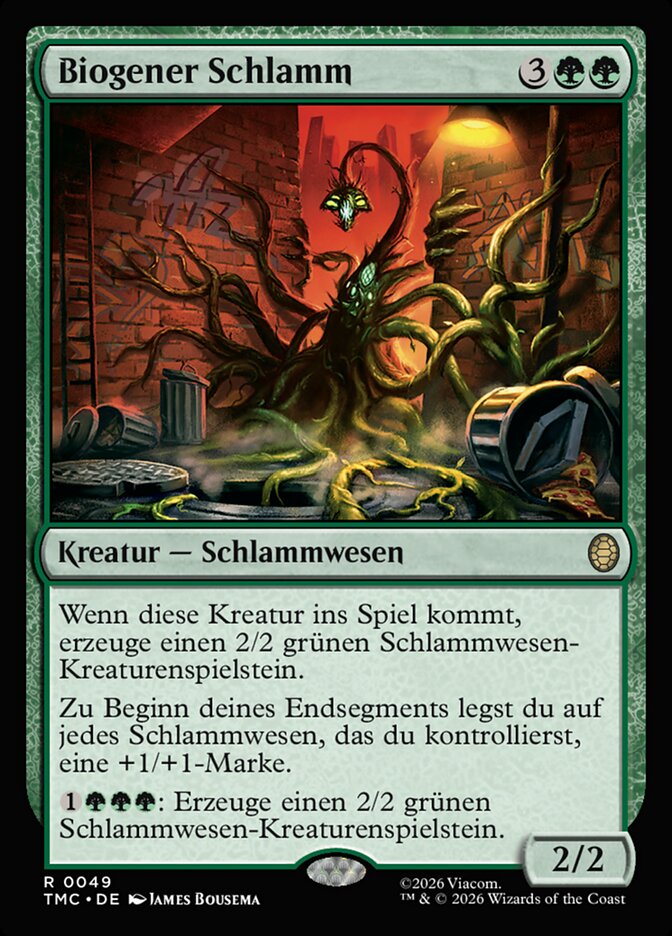 Biogener Schlamm