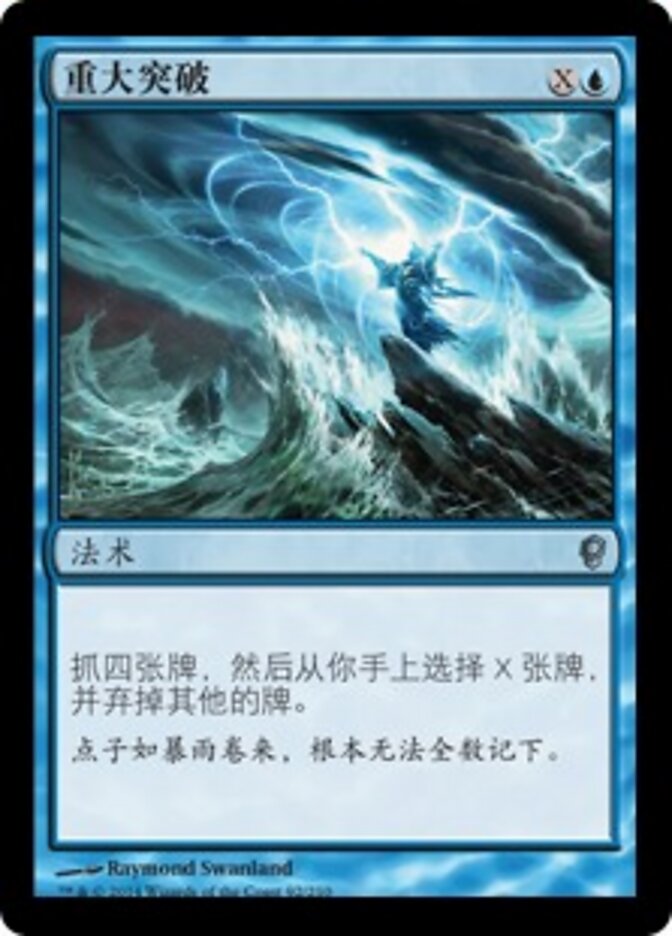 重大突破
